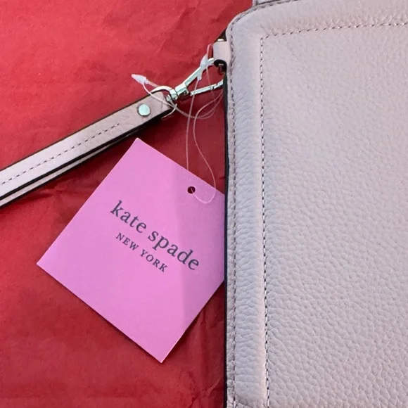 Kate Spade Light Pink Wristlet - Picture 2 of 8